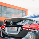 FloKraft Dry Carbon Fibre Rear Trunk Spoiler Lip Bodykit for Mercedes - Benz A - Class V177 Sedan & A35 AMG 2018 - 2025 - Mars Performance